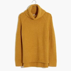 Madewell Mercer Turtleneck Sweater in Coziest Yarn